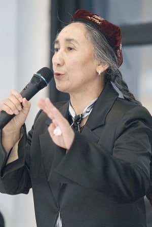 Uyghur activist Rebiya Kadeer